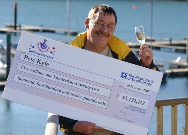Pete Kyle blew his £5.1million fortune and ended up on dole (Image: Plymouth Herald)